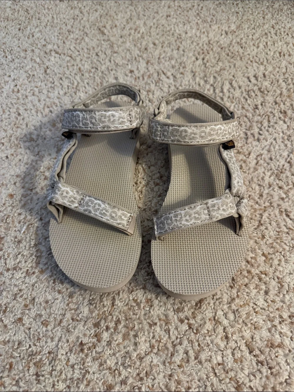 Teva Beige Strap Sandals